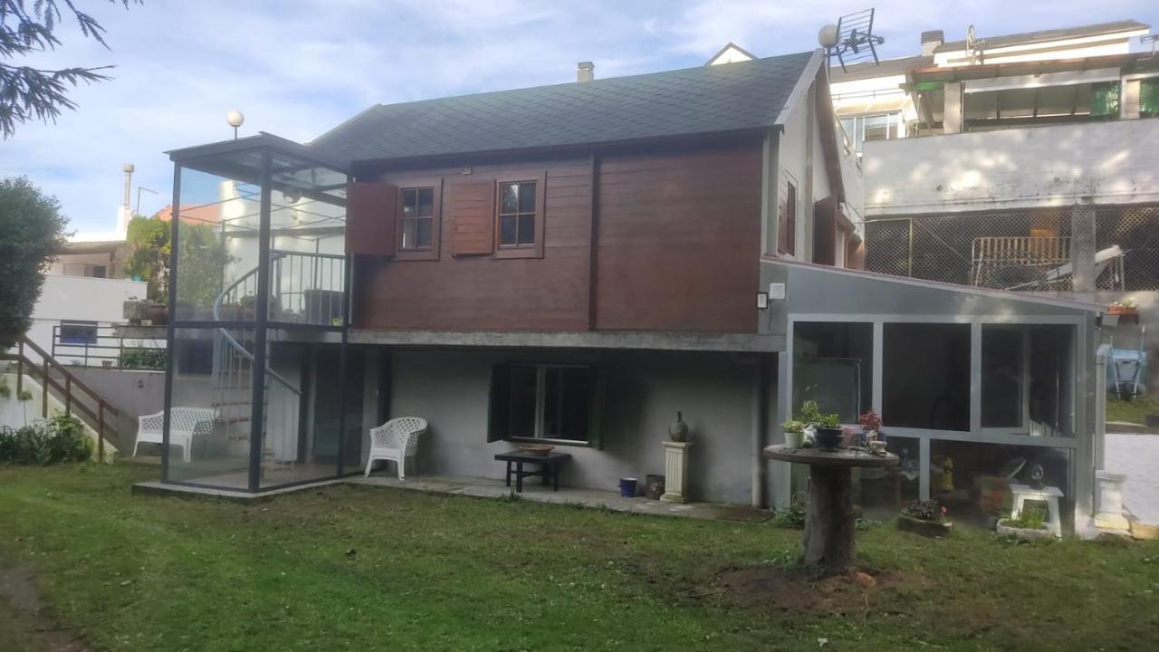 Cabana Monte Do Castro Porto do Son Bagian luar foto